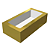 CAIXA LAMINADA C/ VISOR (08 DOCES) OURO C4670 - PCT C/ 10 UNIDADES - Imagem 3