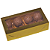 CAIXA LAMINADA C/ VISOR (08 DOCES) OURO C4670 - PCT C/ 10 UNIDADES - Imagem 1