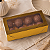 10 Caixas Laminadas Ouro Com Visor Para 8 Doces Embalagem Presentes 16x8x4cm Encomendas Festa Natal C4670 Ideia - Imagem 1