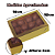 CAIXA LAMINADA C/ VISOR (12 DOCES) OURO C4673 - PCT C/ 10 UNIDADES - Imagem 2