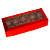 CAIXA LAMINADA C/ VISOR (10 DOCES) VERMELHO C4682 - PCT C/ 10 UNIDADES - Imagem 1