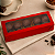 10 Caixas Laminada Com Visor Para 10 Doces Vermelho Embalagem 20x8x4cm Presentes Encomendas Natal Festa C4682 Ideia - Imagem 1