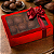 10 Caixas Laminada Com Visor Para 12 Doces Vermelho Embalagem 16x12x4cm Presentes Encomendas Natal C4683 Ideia - Imagem 4