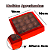 CAIXA LAMINADA C/ VISOR (16 DOCES) VERMELHO C4685 - PCT C/ 10 UNIDADES - Imagem 2