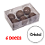 CAIXA BASIC (06 DOCES) CRISTAL - PCT C/ 10 UNIDADES - Imagem 3