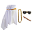 FANTASIA KIT SHEIK ÁRABE ADULTO C/4 PCS CROMUS - Imagem 1
