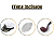 FANTASIA KIT ADEREÇOS CAPITÃO C/3 PCS CROMUS - Imagem 2