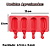 FORMA SORVETE MAGNUM MINI VERMELHO PRIME CHEF - Imagem 2