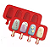 FORMA SORVETE MAGNUM MINI VERMELHO PRIME CHEF - Imagem 5