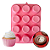 FORMA DE CUPCAKE 29CM ROSA PRIME CHEF - Imagem 3