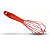 FOUET SILICONE 26CM VERMELHO PRIME CHEF - Imagem 1