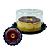 50 EMBALAGEM MARGARIDA PRETO 380ML PCT FLIP - Imagem 1