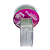 FITA METALIZADA M007-025 25 mm COR  218 PRATA ROL 10 metros - Imagem 3