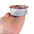 FITA METALIZADA M007-025 25 mm COR  218 PRATA ROL 10 metros - Imagem 1