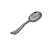 MINI COLHER LINHA PREMIUM C/ 30 UN - SILVER - Imagem 1