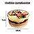 Cake Box Redonda 375ml Transparente Sobremesas Encomendas Festa Almoço Multiuso LSC Toys - Imagem 2