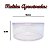 Cake Box Redonda 950ml Com Tampa Acrílica Transparente Sobremesa Encomendas Festa Multiuso Lsc Toys 6452 - Imagem 2