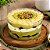 Cake Box Redonda 1,450L Transparente Com Tampa Sobremesas Tortas Doces Festa LSC Toys - Imagem 1