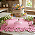 Lugar Americano Tapete Com Borda De Ovo Rosa Páscoa 50x40cm 1025036 Cromus - Imagem 2