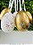 6 Ovos Decorativos Saco Orgânico Pata Sortido Dourado/Branco 8cm 1095063 Cromus - Imagem 5