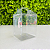 10 Maletas Cristal 7x7x9cm Lembrancinhas Presentes Doces Panetone Festa C5234 Ideia - Imagem 5
