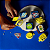 Kit Cortadores com Carimbos Astronauta 5cm BlueStar - Imagem 4