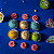 Kit Carimbos Astronauta 2cm BlueStar para Doces e Brigadeiros - Imagem 5