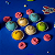 Kit Carimbos Astronauta 2cm BlueStar Para Doces e Brigadeiros - Imagem 1