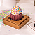 10 Caixas Com Tampa Transparente Para 1 Cupcake Off White/Kraft 8x8cm Embalagem Aniversário Encomendas C4815 Ideia - Imagem 4