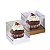 10 Caixas Com Tampa Transparente Para 1 Cupcake Off White/Kraft 8x8cm Embalagem Aniversário Encomendas C4815 Ideia - Imagem 7