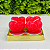4 Velas Coração Diversos Decorativo Dia Dos Namorados Lembrancinhas Jantar Noivado Elegante V193 Silver - Imagem 4