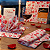20 Guardanapos Estampa Coração 25x25cm Folha Dupla Branco Decorativo Para Mesa Jantar Festa Noivado GP25172 Silver - Imagem 4
