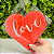 20 Guardanapos Estampado 32x32cm Coração Love Namorados Decoração Mesa Jantar Festa Noivado Mães GP33275 Silver - Imagem 2