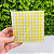 20 Guardanapos Estampado 25cm Folha Dupla Xadrez Amarelo Junina Decoração Mesa Doces GP25164 Silver - Imagem 1