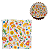Guardanapo Branco Estampado 33cm Pct c/20un Festa Junina GP33161 Silver - Imagem 4