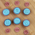 Carimbos Pets Gato Cachorro 2cm Para Doces 6 Peças Blue Star - Imagem 4