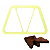 Cortador Fatia De Brownie Por Ana Brownie Blue Star - Imagem 6