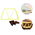 Cortador Fatia De Brownie Por Ana Brownie Blue Star - Imagem 7