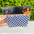 8 Cachepot De Papel Xadrez Junina Azul HJ058C Silver - Imagem 1
