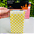 Saco De Papel Xadrez Junino Amarelo Pct c/50un HJ060B Silver - Imagem 1