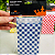 Saco De Papel Xadrez Junino Azul HJ060C Pct c/50un Silver - Imagem 1