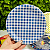 Prato Papel Xadrez Azul Festa Junina MX054R Pct c/10un Silver - Imagem 1