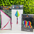 Enfeite Balão Junino 3un 10cm + 2un 20cm Colorido HJ053 Silver - Imagem 5
