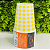 Copo Papel Xadrez Amarelo Festa Junina Pct c/10un MX055S Silver - Imagem 1
