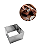 Cortador Brownie 6cm 6X6X4cmCB6 Prime Chef - Imagem 2