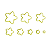 Cortador Estrela C/ 8 PCS BlueStar - Imagem 1