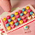 Kit Crimbos Letras Glamour Rosa Bebe (2 cm) - Pct c/ 10 un BlueStar - Imagem 5
