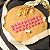 Kit Crimbos Letras Glamour Rosa Bebe (2 cm) - Pct c/ 10 un BlueStar - Imagem 8