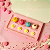 Kit Crimbos Letras Glamour Rosa Bebe (2 cm) - Pct c/ 10 un BlueStar - Imagem 2
