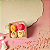 Kit Crimbos Letras Glamour Rosa Bebe (2 cm) - Pct c/ 10 un BlueStar - Imagem 4